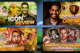 create any thumbnails for fc26 fifa26 youtube gaming