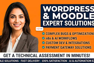 fix, optimize, and integrate your wordpress and moodle lms ecosystem