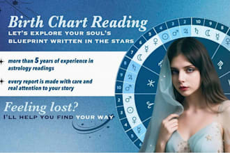 create a detailed birth chart reading for you
