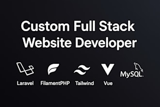 be your expert laravel and full stack website developer