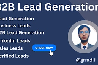 provide targeted b2b lead generation and email list building service