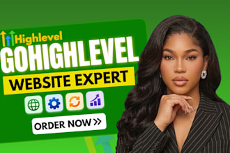 gohighlevel landing page gohighlevel sales funnel go highlevel webiste expert