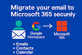 transfer your email, contacts and calendar to microsoft 365 safely