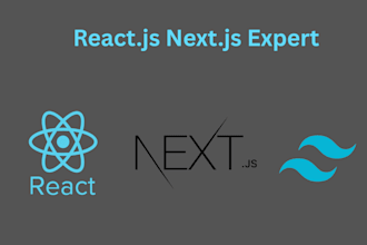 develop react js next js web application
