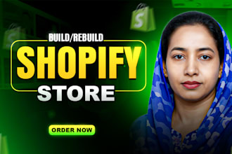 build automated shopify dropshipping store