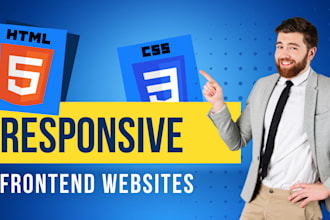 custom website in html css