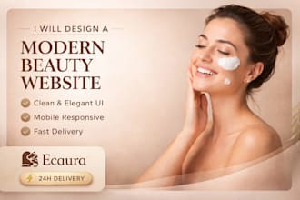 design skincare shopify store beauty website cosmetics lipstick skincare store