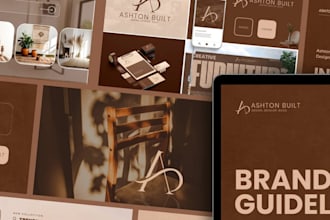 design brand identity book, logo, and complete style guide
