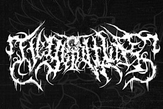 design a logo for your rock or metal band