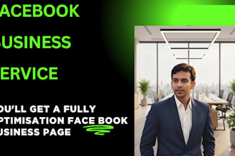 do your facebook business page setup and all activities