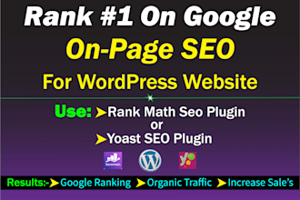 do wordpress on page seo with yoast or rankmath plugin boost CTR