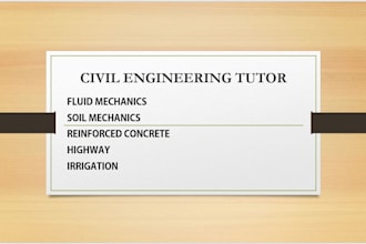 be your online civil engineering tutor
