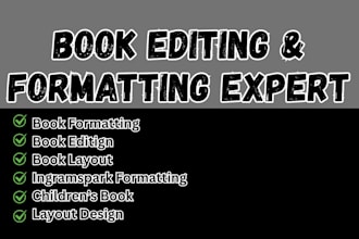 format your technical manual, academic journal childrens book layout