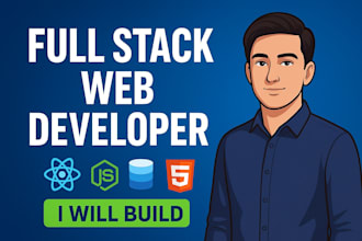 build responsive full stack websites with react, node, and databases