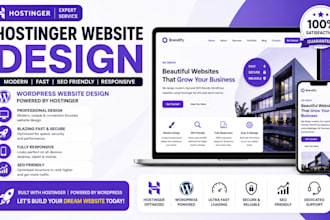 hostinger website design wordpress website design hostinger website design