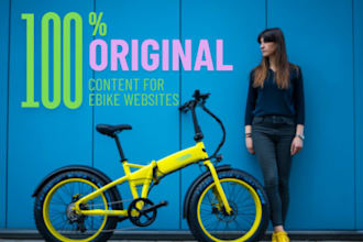write engaging blogs for your ebike website