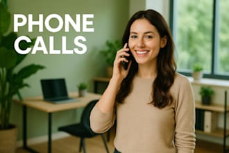 make your phone calls with professionalism and authenticity