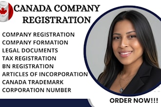 do canada company registration, business registration and legal documents