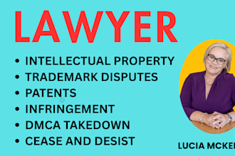 provide legal advice for intellectual property