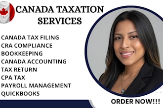 do your canada accountant, cpa tax, bookkeeping in wave quickbooks and zero