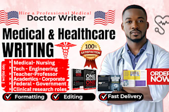 write professional kdp medical and healthcare ebooks, books, reports, and manual