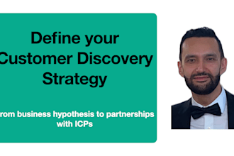 define your customer discovery strategy