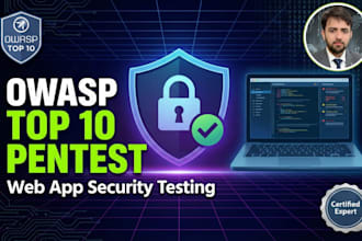 owasp top 10 pentest and web app security testing expert