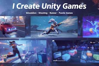 develop your dream game in unity for any platform