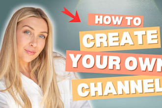 design amazing youtube thumbnail