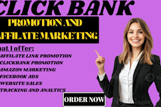 optimize clickbank affiliate link marketing promotion website launch automated