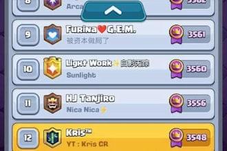 help you reach top 1000 finish in clash royale