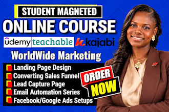 do udemy online course promotion course sales kajabi online course marketing