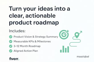 create a clear product strategy and roadmap for your app