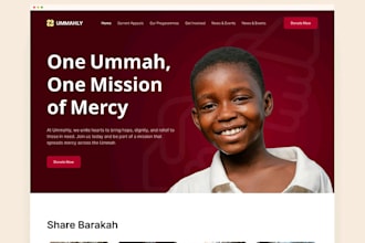 design a non profit website fundraising donation website crowdfunding website
