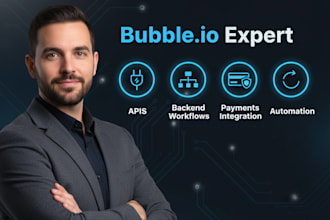 develop web and mobile apps in bubble io