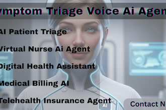 build symptom triage voice ai agent, virtual nurse ai callbot, glm4 voice model