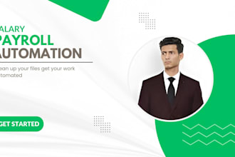 create automated payroll excel sheet with salary slip