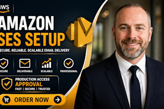 setup amazon ses, remove sandbox and get production access approved