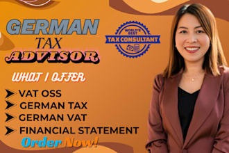do german tax filing, vat oss via elster be your german lawyer steuerberater