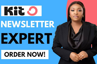 setup convertkit newsletter kit landing page kit email sequence kit automation