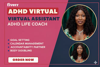be your supportive adhd life coach and virtual accountability partner