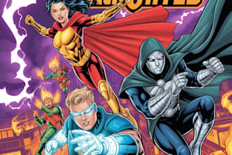 design characters and comic books