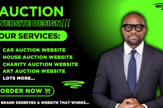 auction website house auction website car auction website logo bidding website