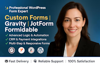 build an automated wordpress system with advanced formidable forms
