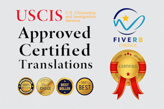 translate and certified immigration birth marriage certificates for official use