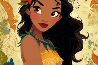 draw cartoon disney cartoon portrait