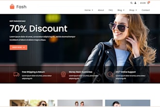 design and redesign shopify beauty store, spa massage, skincare cosmetic store