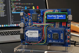 design and program embedded systems using atmega328p and pic micrcontrollers