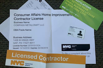 assist in NYC dob contractor license