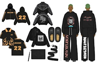 design fashion tech pack for streetwear, sportwear, tracksuits, flat sketch
